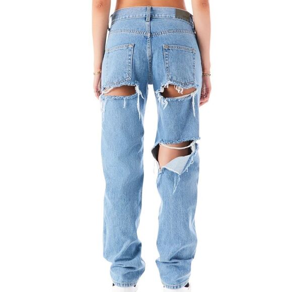 CARMAR ALEXAS APATITE BACK SLASH JEAN |Size:24| - Picture 10 of 10